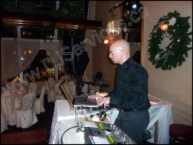 Guests dancing at a private party with professional DJ entertainment